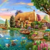 Bluebird Puzzle Cottage Aan Het Meer - Puzzel Van 6000 Stukjes -online speelgoedwinkel! bluebird puzzle cottage aan het meer puzzel van 60