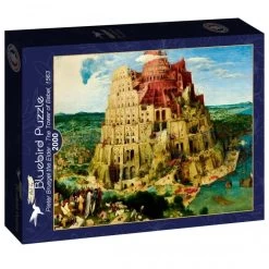 Bluebird Puzzle Pieter Bruegel - Toren Van Babel - Puzzel Van 2000 Stukjes