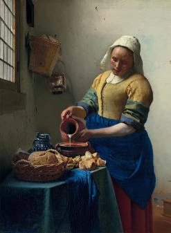 Bluebird Puzzle Vermeer - Het Melkmeisje - Puzzel Van 3000 Stukjes