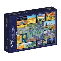 Bluebird Puzzle Vincent Van Gogh - Collage - Puzzel Van 4000 Stukjes
