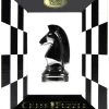 Cast Puzzle Paard Zwart - Schaakstuk - Breinbreker -online speelgoedwinkel! cast puzzle paard zwart schaakstuk breinbreker