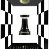 Cast Puzzle Toren Zwart- Schaakstuk - Cast Breinbreker -online speelgoedwinkel! cast puzzle toren zwart schaakstuk cast breinbreke