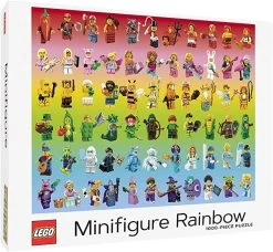 Chronicle Books LEGO - Minifigure Rainbow - Puzzel - 1000 Stukjes