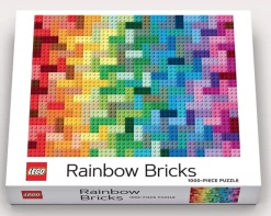 Chronicle Books LEGO - Rainbow Bricks - Puzzel - 1000 Stukjes -online speelgoedwinkel! chronicle books lego rainbow bricks puzzel 1000 st 2