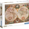Clementoni Antieke Wereldkaart - Puzzel Van 1000 Stukjes -online speelgoedwinkel! clementoni antieke wereldkaart puzzel van 1000 stu