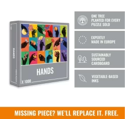 Cloudberries Hands - Puzzel Van 1000 Stukjes -online speelgoedwinkel! cloudberries hands puzzel van 1000 stukjes 3