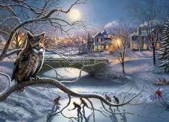 Cobble Hill De Uil Op Wacht - Puzzel Van 1000 Stukjes