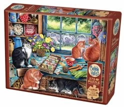 Cobble Hill Kattenverblijf - 275 XXL Stukjes -online speelgoedwinkel! cobble hill kattenverblijf 275 xxl stukjes 1