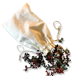 Curiosi Millepedes - Dubbelzijdige Ronde Puzzel In Hout - 324 Stukjes -online speelgoedwinkel! curiosi millepedes dubbelzijdige ronde puzzel in h 2