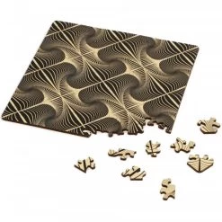 Curiosi Puzzel Double Q-Glitter - Dubbelzijdige Puzzel In Hout - 123 Stukjes