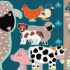 Djeco 6 Reuzengrote Puzzels Van Boerderijdieren - 9, 12 En 15 Stukjes -online speelgoedwinkel! djeco 6 reuzengrote puzzels van boerderijdieren 9