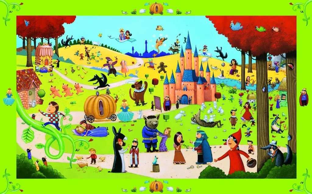 Djeco Allemaal Sprookjes - Puzzel Van 54 Stukjes 4 Djeco Allemaal Sprookjes - Puzzel Van 54 Stukjes - Afbeelding 2