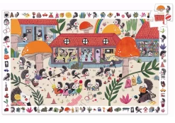 Djeco De Egelschool - Puzzel Van 35 Stukjes -online speelgoedwinkel! djeco de egelschool puzzel van 35 stukjes 1