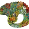 Djeco De Kleurrijke Kameleon - 150 Stukjes -online speelgoedwinkel! djeco de kleurrijke kameleon 150 stukjes