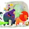 Djeco De Reuzengrote Dierenparade - Puzzel Van 36 Stukjes -online speelgoedwinkel! djeco de reuzengrote dierenparade puzzel van 36 st