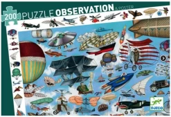 Djeco De Vliegclub - Puzzel Van 200 Stukjes