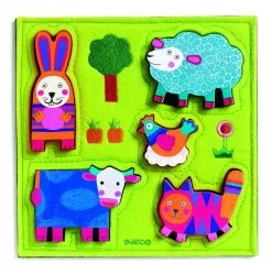 Djeco Nouki En Haar Vriendjes - 5 Stukjes