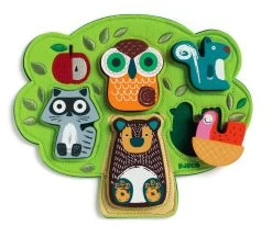 Djeco Oost West Boom Best - 5 Stukjes