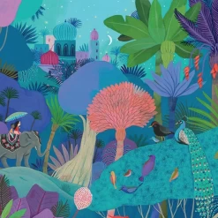 Djeco Wandeling Van De Kinderen - 200 Stukjes -online speelgoedwinkel! djeco wandeling van de kinderen 200 stukjes 2