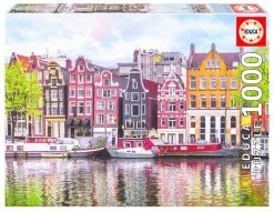 Educa Dansende Huizen In Amsterdam - Puzzel 1000 Stukjes