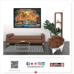 Educa De Savana Komt Tot Leven - Puzzel Van 4000 Stukjes -online speelgoedwinkel! educa de savana komt tot leven puzzel van 4000 stu 3