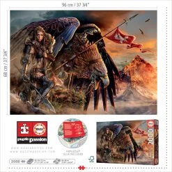 Educa Eagle Rider - Puzzel Van 2000 Stukjes 7 Educa Eagle Rider - Puzzel Van 2000 Stukjes -online speelgoedwinkel! educa eagle rider puzzel van 2000 stukjes 2