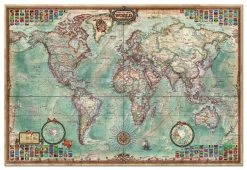 Educa Grote Wereldkaart - 4000 Stukjes