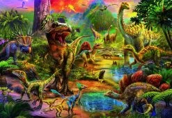 Educa Het Land Van De Dinosaurussen - Legpuzzel Van 1000 Stukjes -online speelgoedwinkel! educa het land van de dinosaurussen legpuzzel van 1