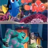 Educa HOUT: Pixar - Nemo En Dory - Monsters Inc. - 2 X 25 Stukjes -online speelgoedwinkel! educa hout pixar nemo en dory monsters inc 2 x 25