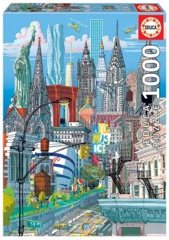 Educa New York - Carlo Stanga - Puzzel 1000 Stukjes