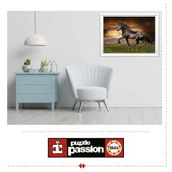 Educa Paard In Draf - Puzzel 1000 Stukjes -online speelgoedwinkel! educa paard in draf puzzel 1000 stukjes 3