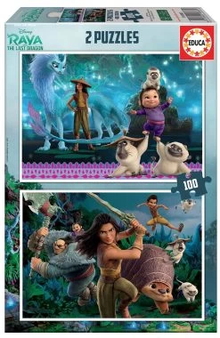 Educa Raya En De Laatste Draak - 2 X 100 Stukjes