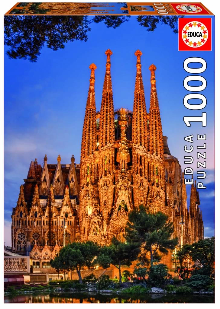 Educa Sagrada Familia - Puzzel Van 1000 Stukjes 4 Educa Sagrada Familia - Puzzel Van 1000 Stukjes - Afbeelding 2