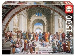 Educa School Of Athens, Raphael - Legpuzzel Van 1500 Stukjes