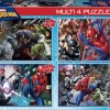 Educa Spiderman - 4 Puzzels Van 50 / 80 / 100 / 150 Stukjes -online speelgoedwinkel! educa spiderman 4 puzzels van 50 80 100 150 stukje