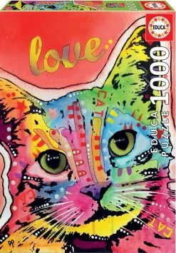 Educa Tilt Cat Love - Dean Russo - Puzzel 1000 Stukjes
