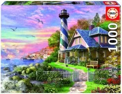 Educa Vuurtoren In Rock Bay - Legpuzzel Van 1000 Stukjes