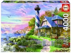 Educa Vuurtoren In Rock Bay - Puzzel Van 4000 Stukjes