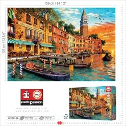 Educa Zonsondergang Bij San Marco - Puzzel Van 6000 Stukjes -online speelgoedwinkel! educa zonsondergang bij san marco puzzel van 6000 2