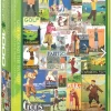 Eurographics Puzzles Golf Rond De Wereld - Puzzel Van 1000 Stukjes