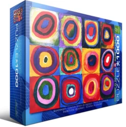 Eurographics Puzzles Kandinsky - Kleurenstudie - Puzzel Van 1000 Stukjes -online speelgoedwinkel! eurographics puzzles kandinsky kleurenstudie puzze 2
