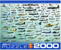 Eurographics Puzzles Militaire Luchtvaart - Collage - Puzzel Van 2000 Stukjes