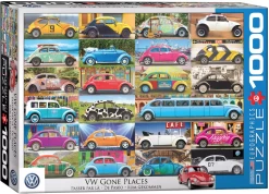Eurographics Puzzles VW Beetle - Gone Places - Puzzel Van 1000 Stukjes