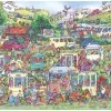 Gibsons Caravan Chaos - Puzzel Van 1000 Stukjes