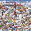 Gibsons I Love Boats - Puzzel Van 1000 Stukjes