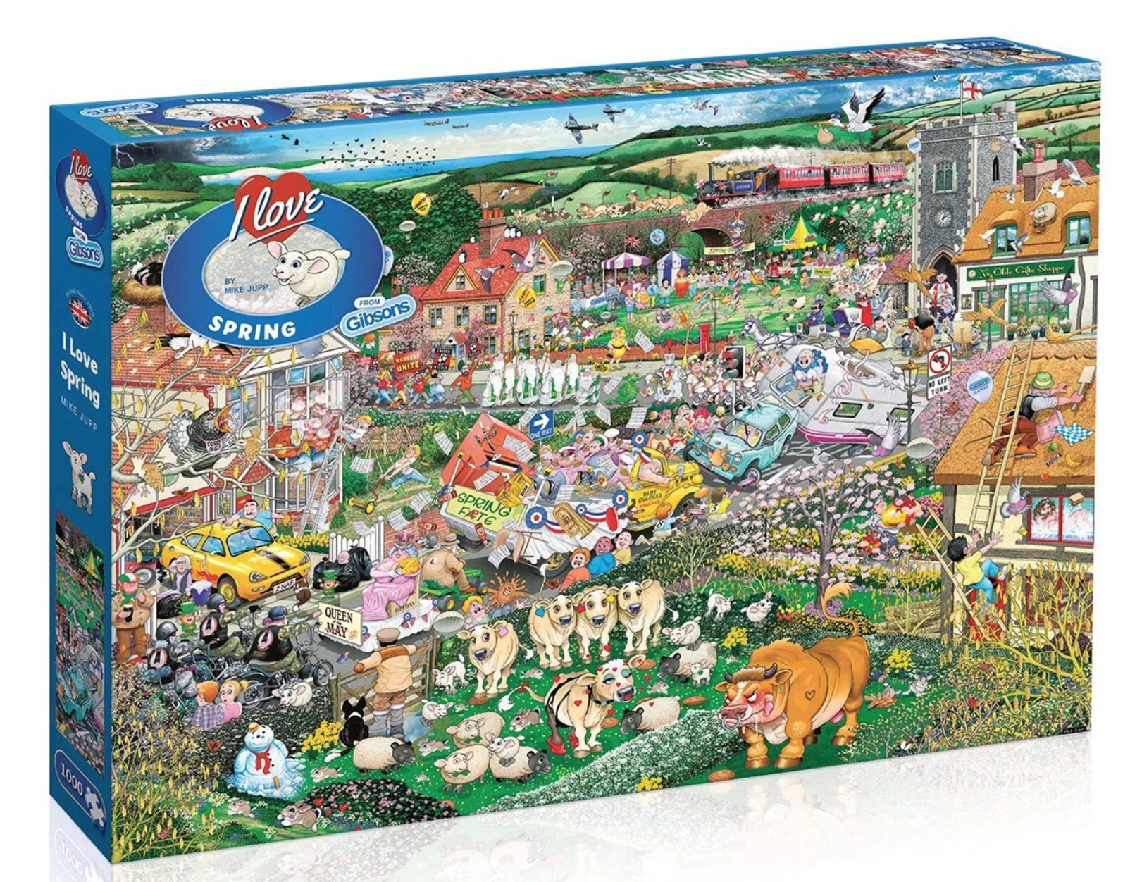 Gibsons I Love Spring - Puzzel Van 1000 Stukjes 3 Gibsons I Love Spring - Puzzel Van 1000 Stukjes