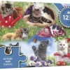 Gibsons Katten - Puzzel Van 12 XXL Stukjes -online speelgoedwinkel! gibsons katten puzzel van 12 xxl stukjes