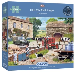 Gibsons Leven Op De Boerderij - Puzzel Van 1000 Stukjes -online speelgoedwinkel! gibsons leven op de boerderij puzzel van 1000 stuk 1