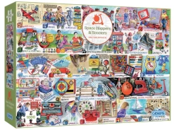 Gibsons Space Hoppers & Scooters - Puzzel Van 1000 Stukjes