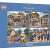 Gibsons The Evacuees - 4 Puzzels Van 500 Stuks